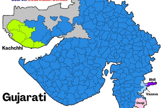 Gujarat Linguistic Maps