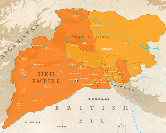 Sikh Empire 1845
